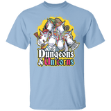T-Shirts Light Blue / YXS Dungeons And Unicorns Youth T-Shirt