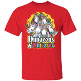 T-Shirts Red / YXS Dungeons And Unicorns Youth T-Shirt