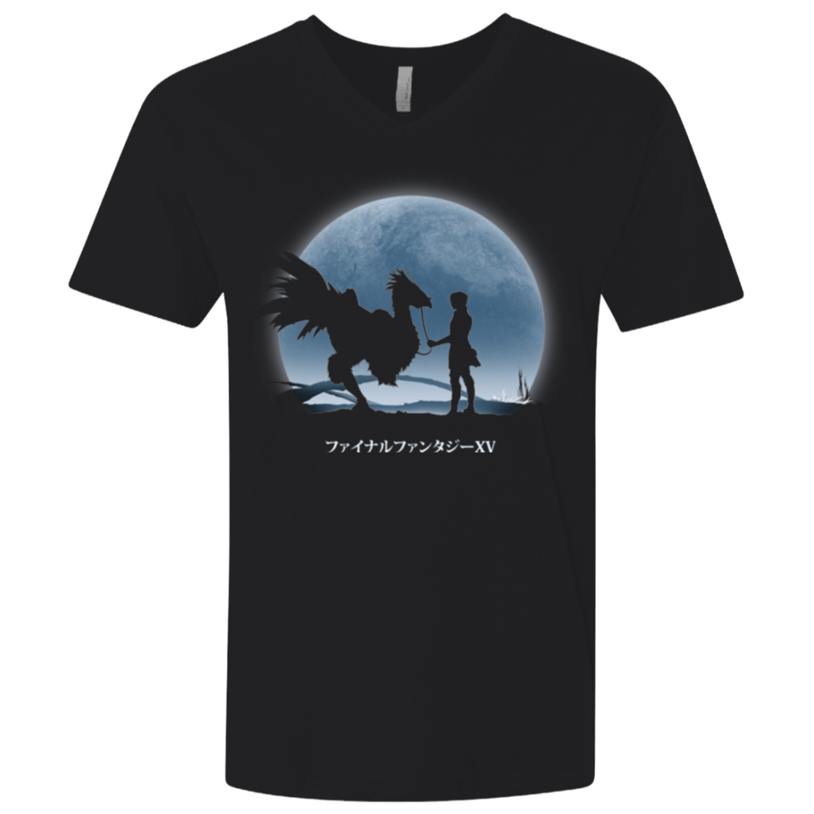 T-Shirts Black / X-Small Duscae at Night Men's Premium V-Neck