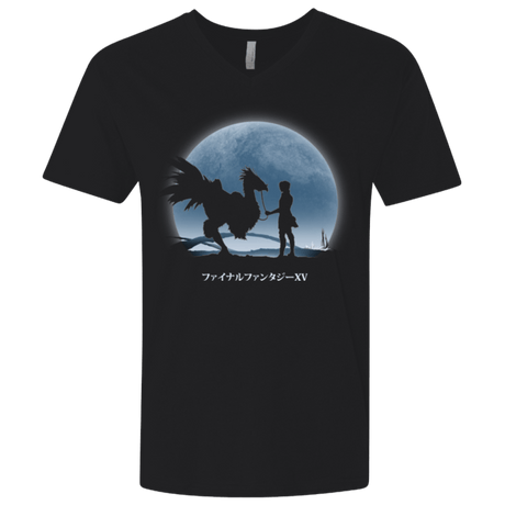T-Shirts Black / X-Small Duscae at Night Men's Premium V-Neck