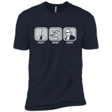 T-Shirts Midnight Navy / YXS Dust Wind Dude Boys Premium T-Shirt
