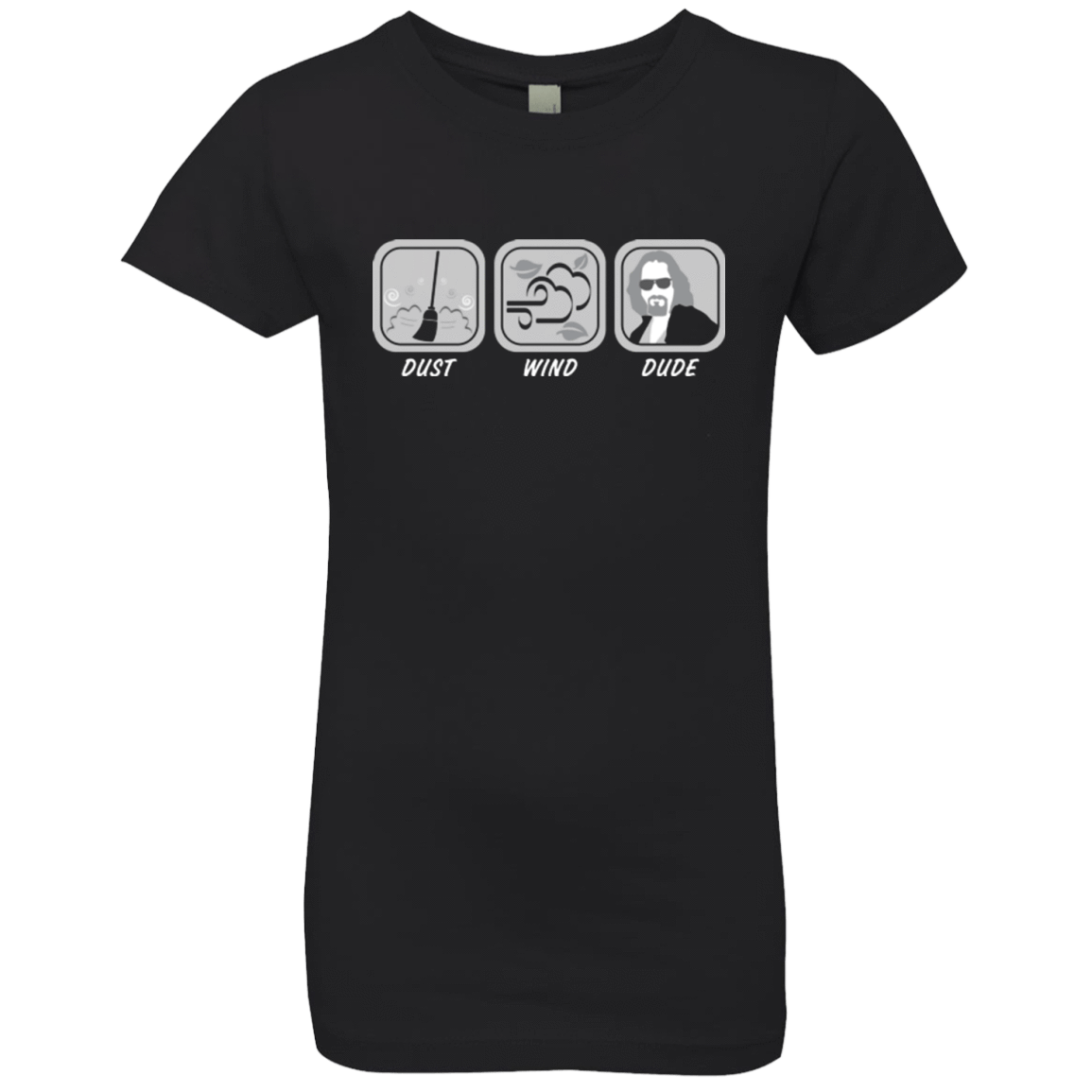 T-Shirts Black / YXS Dust Wind Dude Girls Premium T-Shirt