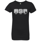 T-Shirts Black / YXS Dust Wind Dude Girls Premium T-Shirt