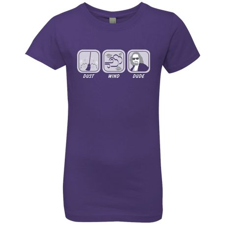 T-Shirts Purple Rush / YXS Dust Wind Dude Girls Premium T-Shirt