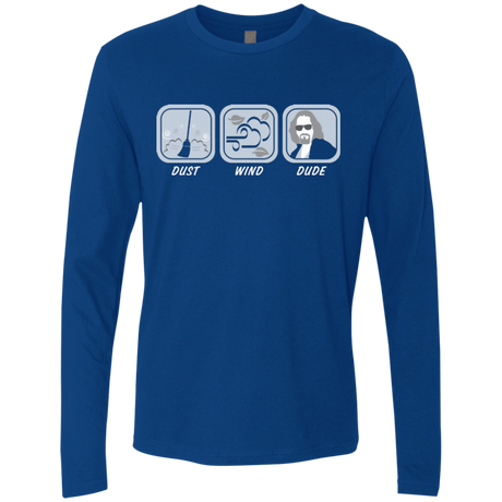 T-Shirts Royal / Small Dust Wind Dude Men's Premium Long Sleeve