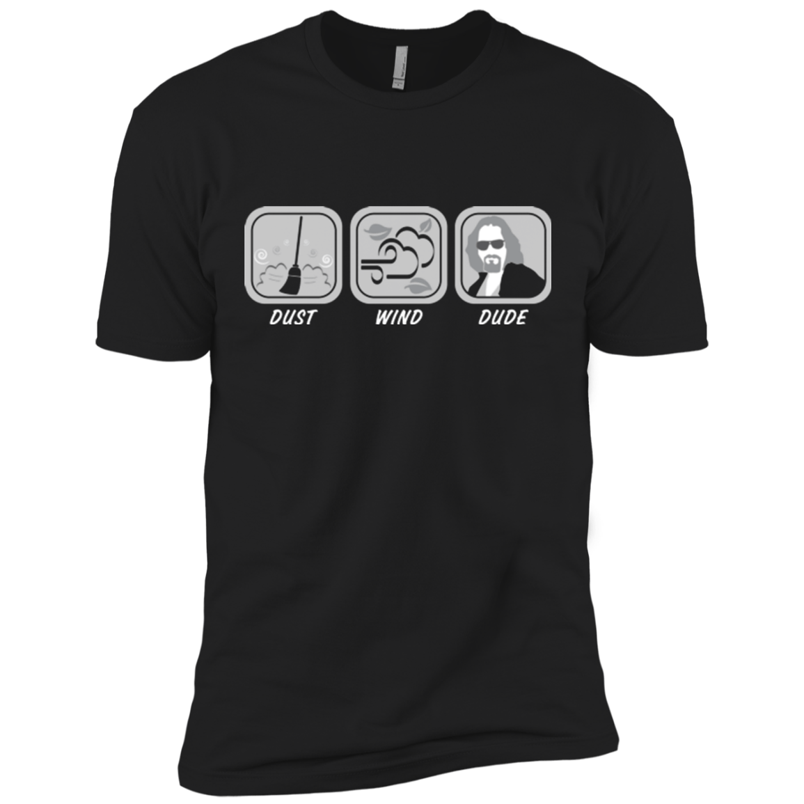 T-Shirts Black / X-Small Dust Wind Dude Men's Premium T-Shirt