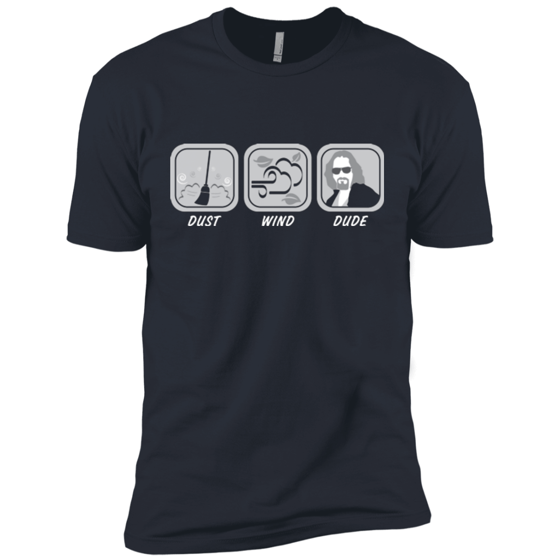 T-Shirts Indigo / X-Small Dust Wind Dude Men's Premium T-Shirt
