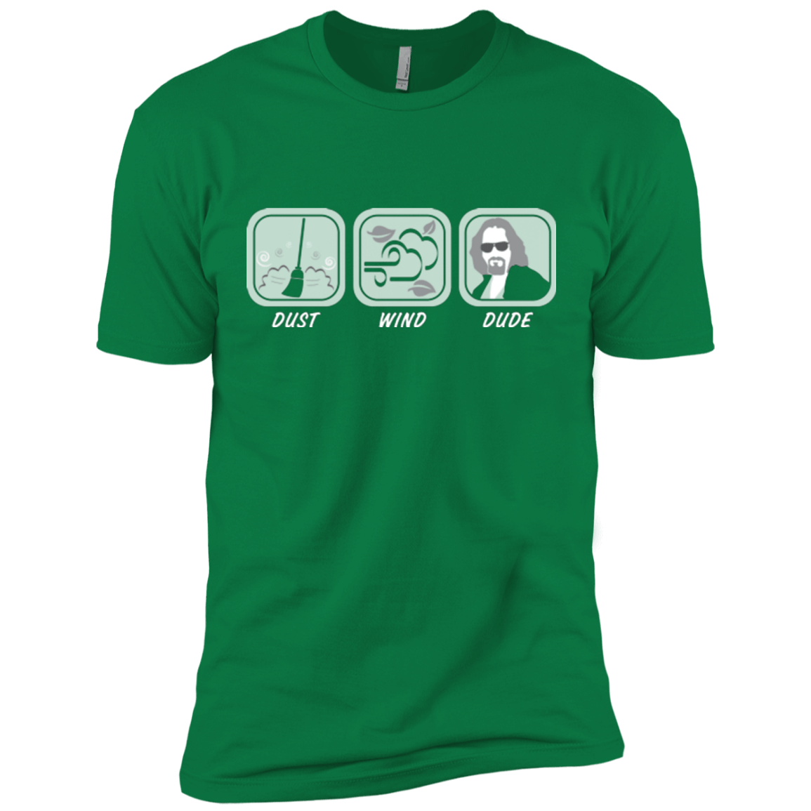 T-Shirts Kelly Green / X-Small Dust Wind Dude Men's Premium T-Shirt