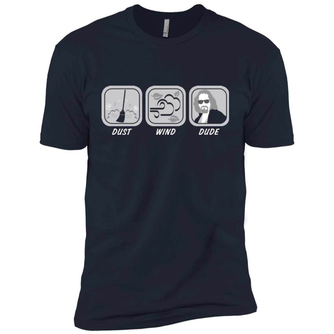 T-Shirts Midnight Navy / X-Small Dust Wind Dude Men's Premium T-Shirt