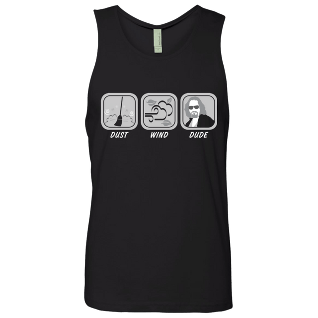 T-Shirts Black / Small Dust Wind Dude Men's Premium Tank Top