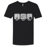 T-Shirts Black / X-Small Dust Wind Dude Men's Premium V-Neck