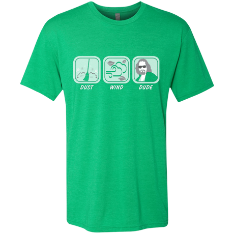T-Shirts Envy / Small Dust Wind Dude Men's Triblend T-Shirt