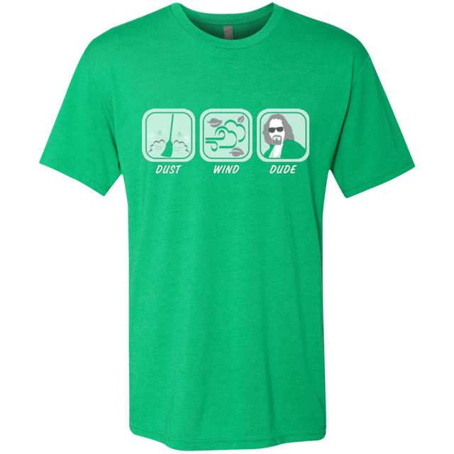 T-Shirts Envy / Small Dust Wind Dude Men's Triblend T-Shirt