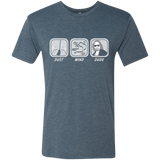 T-Shirts Indigo / Small Dust Wind Dude Men's Triblend T-Shirt