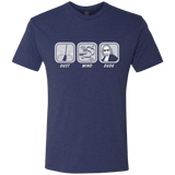 T-Shirts Vintage Navy / Small Dust Wind Dude Men's Triblend T-Shirt