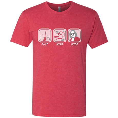 T-Shirts Vintage Red / Small Dust Wind Dude Men's Triblend T-Shirt