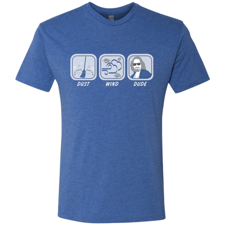 T-Shirts Vintage Royal / Small Dust Wind Dude Men's Triblend T-Shirt