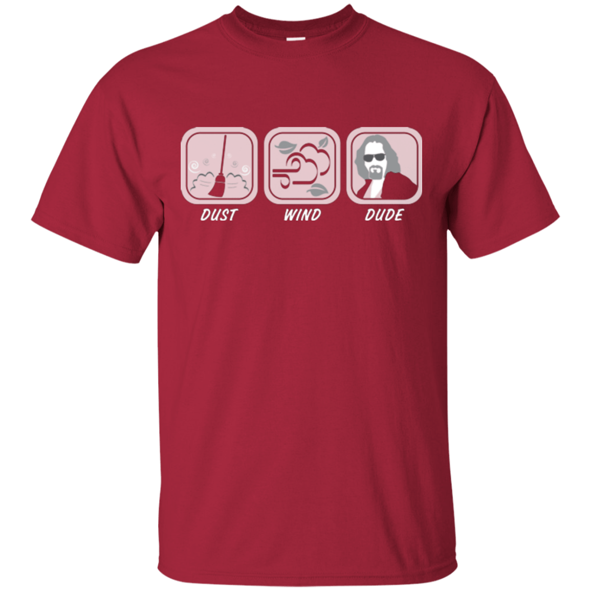 T-Shirts Cardinal / Small Dust Wind Dude T-Shirt