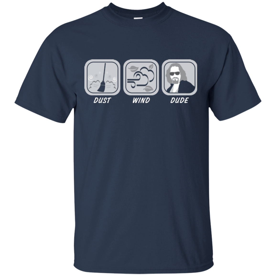 T-Shirts Navy / Small Dust Wind Dude T-Shirt