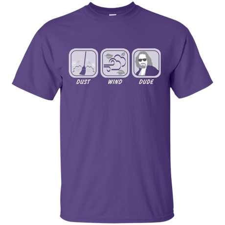T-Shirts Purple / Small Dust Wind Dude T-Shirt