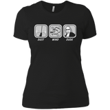 T-Shirts Black / X-Small Dust Wind Dude Women's Premium T-Shirt