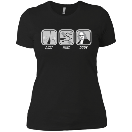 T-Shirts Black / X-Small Dust Wind Dude Women's Premium T-Shirt