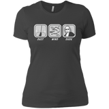 T-Shirts Heavy Metal / X-Small Dust Wind Dude Women's Premium T-Shirt