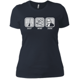 T-Shirts Indigo / X-Small Dust Wind Dude Women's Premium T-Shirt