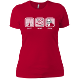 T-Shirts Red / X-Small Dust Wind Dude Women's Premium T-Shirt