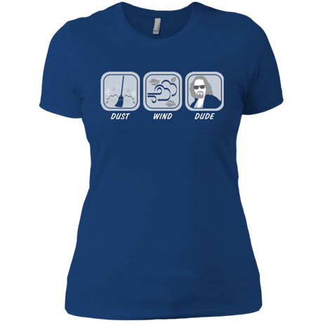 T-Shirts Royal / X-Small Dust Wind Dude Women's Premium T-Shirt