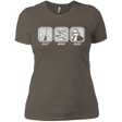 T-Shirts Warm Grey / X-Small Dust Wind Dude Women's Premium T-Shirt
