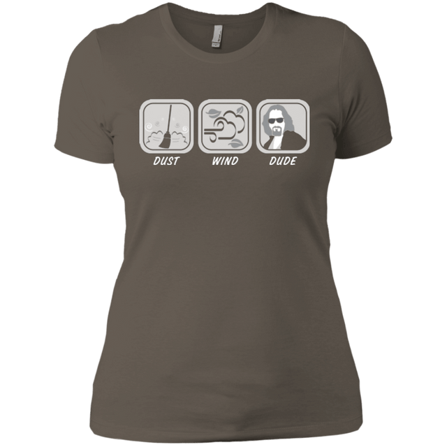 T-Shirts Warm Grey / X-Small Dust Wind Dude Women's Premium T-Shirt