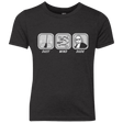 T-Shirts Vintage Black / YXS Dust Wind Dude Youth Triblend T-Shirt
