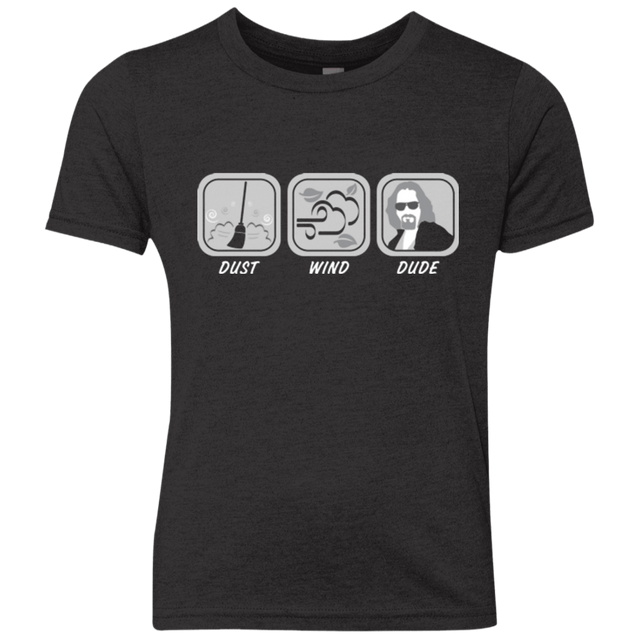T-Shirts Vintage Black / YXS Dust Wind Dude Youth Triblend T-Shirt