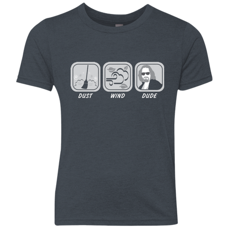 T-Shirts Vintage Navy / YXS Dust Wind Dude Youth Triblend T-Shirt