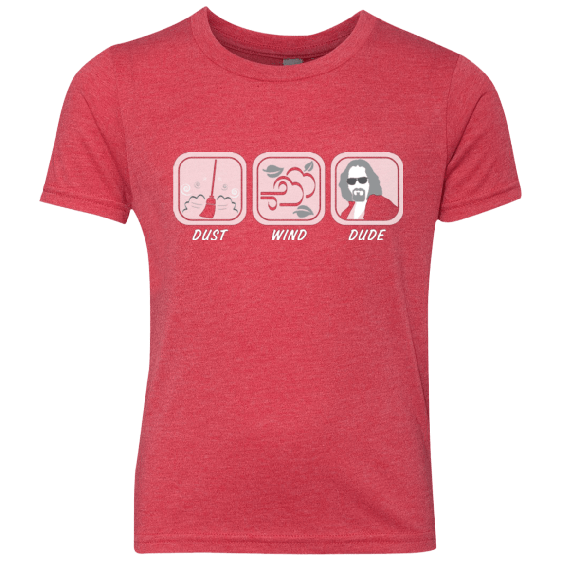 T-Shirts Vintage Red / YXS Dust Wind Dude Youth Triblend T-Shirt