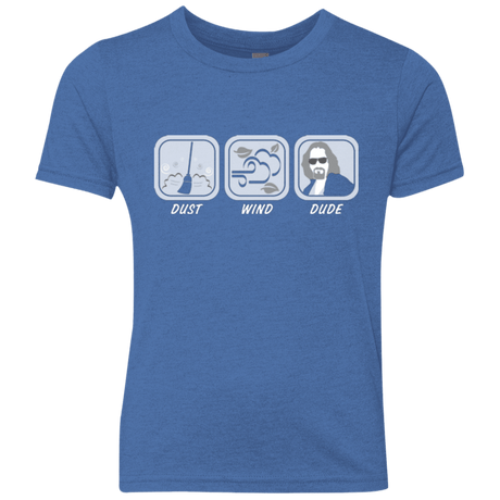 T-Shirts Vintage Royal / YXS Dust Wind Dude Youth Triblend T-Shirt