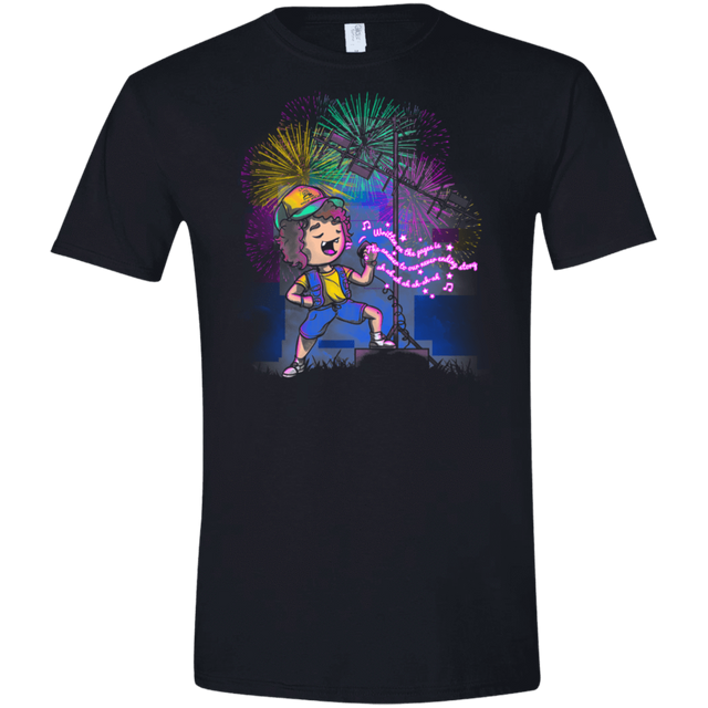 T-Shirts Black / X-Small Dusty Bun Men's Semi-Fitted Softstyle