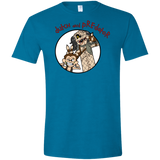 T-Shirts Antique Sapphire / S Dutch and Predator Men's Semi-Fitted Softstyle