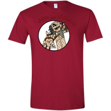 T-Shirts Cardinal Red / S Dutch and Predator Men's Semi-Fitted Softstyle