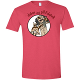 T-Shirts Heather Red / S Dutch and Predator Men's Semi-Fitted Softstyle