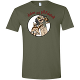 T-Shirts Military Green / S Dutch and Predator Men's Semi-Fitted Softstyle