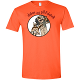 T-Shirts Orange / S Dutch and Predator Men's Semi-Fitted Softstyle
