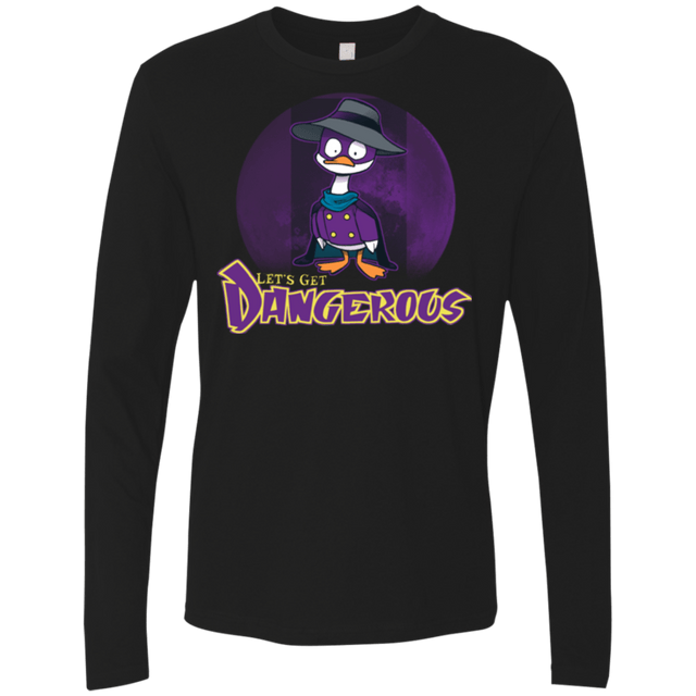 T-Shirts Black / Small DW Duck Men's Premium Long Sleeve