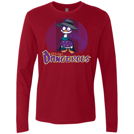 T-Shirts Cardinal / Small DW Duck Men's Premium Long Sleeve