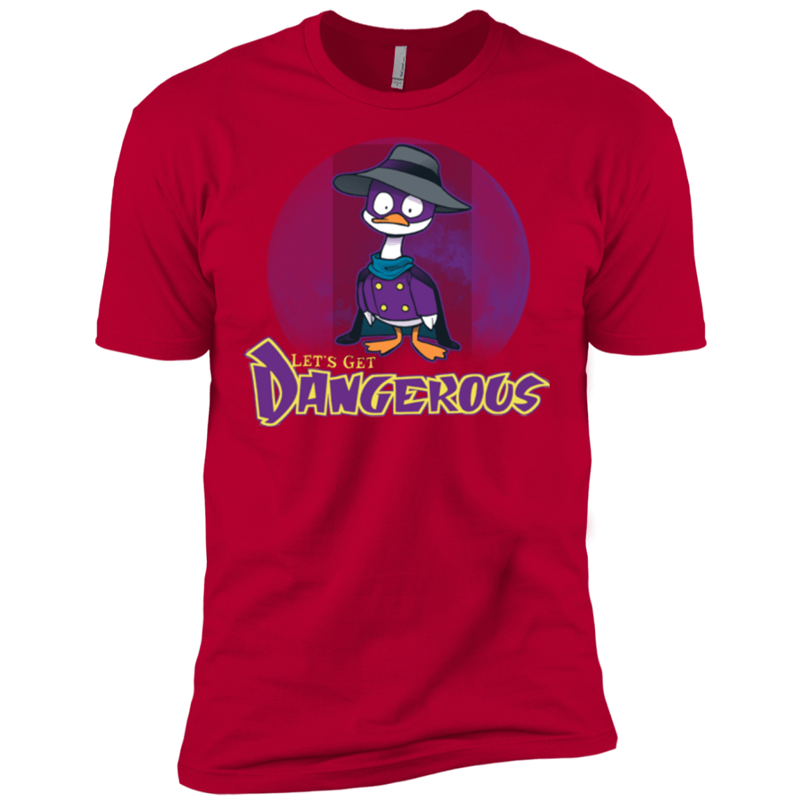 T-Shirts Red / X-Small DW Duck Men's Premium T-Shirt