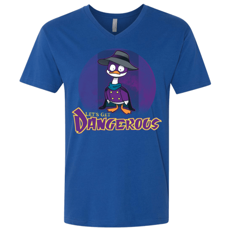 T-Shirts Royal / X-Small DW Duck Men's Premium V-Neck