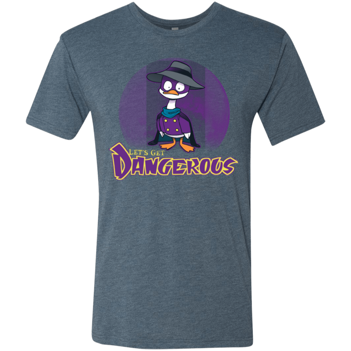 T-Shirts Indigo / Small DW Duck Men's Triblend T-Shirt
