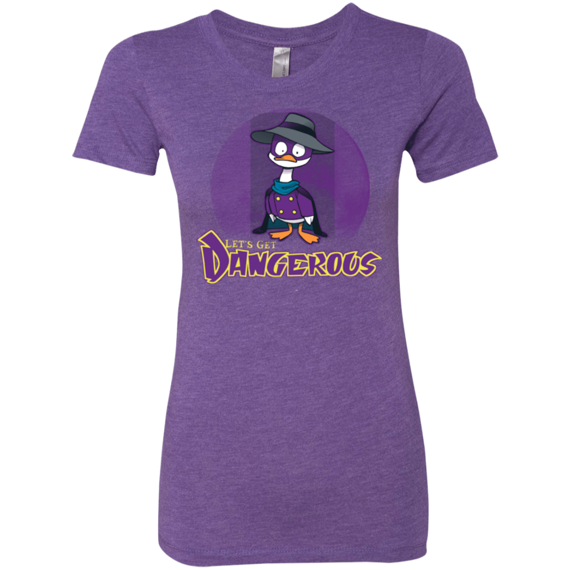 T-Shirts Purple Rush / Small DW Duck Women's Triblend T-Shirt
