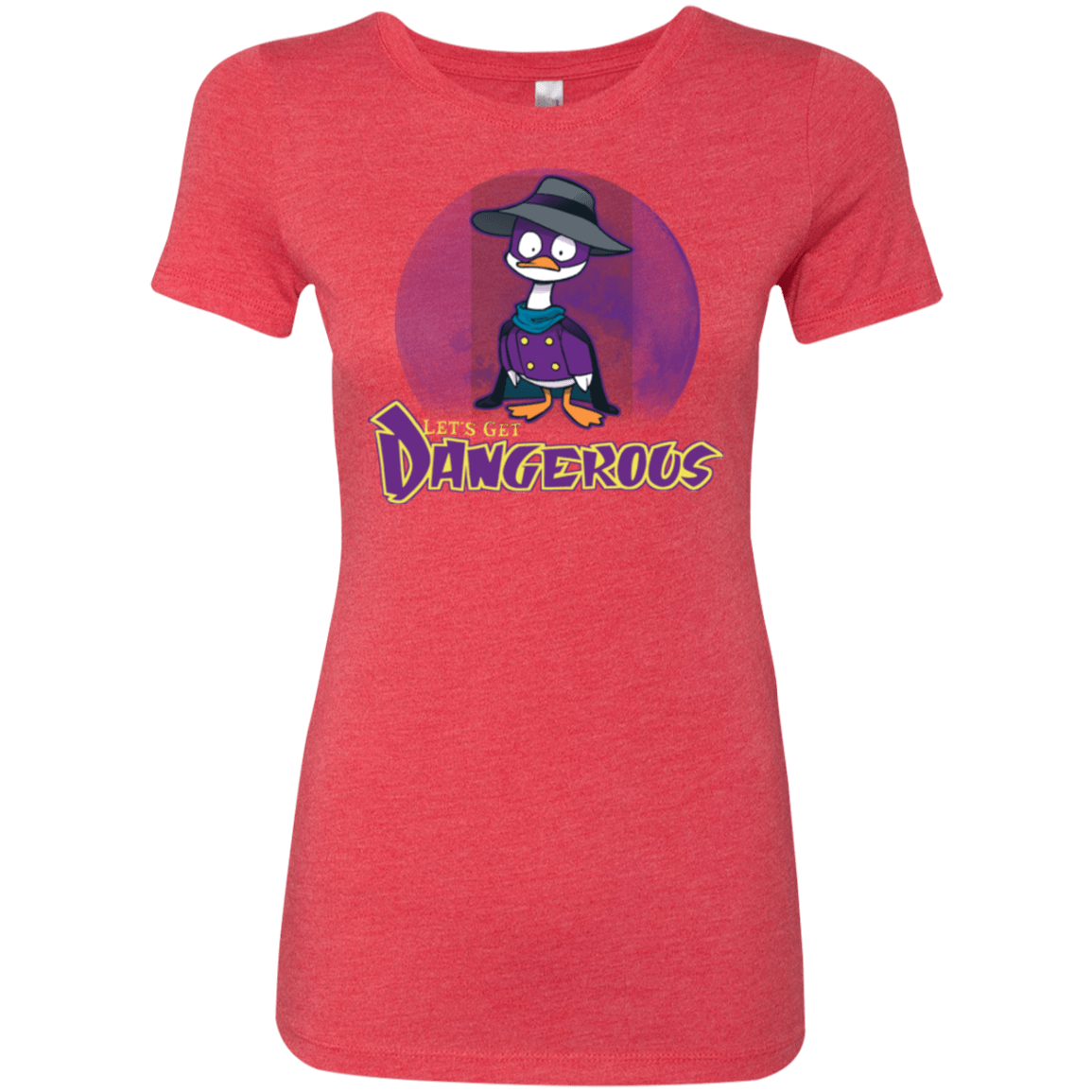 T-Shirts Vintage Red / Small DW Duck Women's Triblend T-Shirt